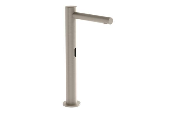 VitrA Origin Touch Free Tall Basin Mixer (Battery) - Brushed Nickel